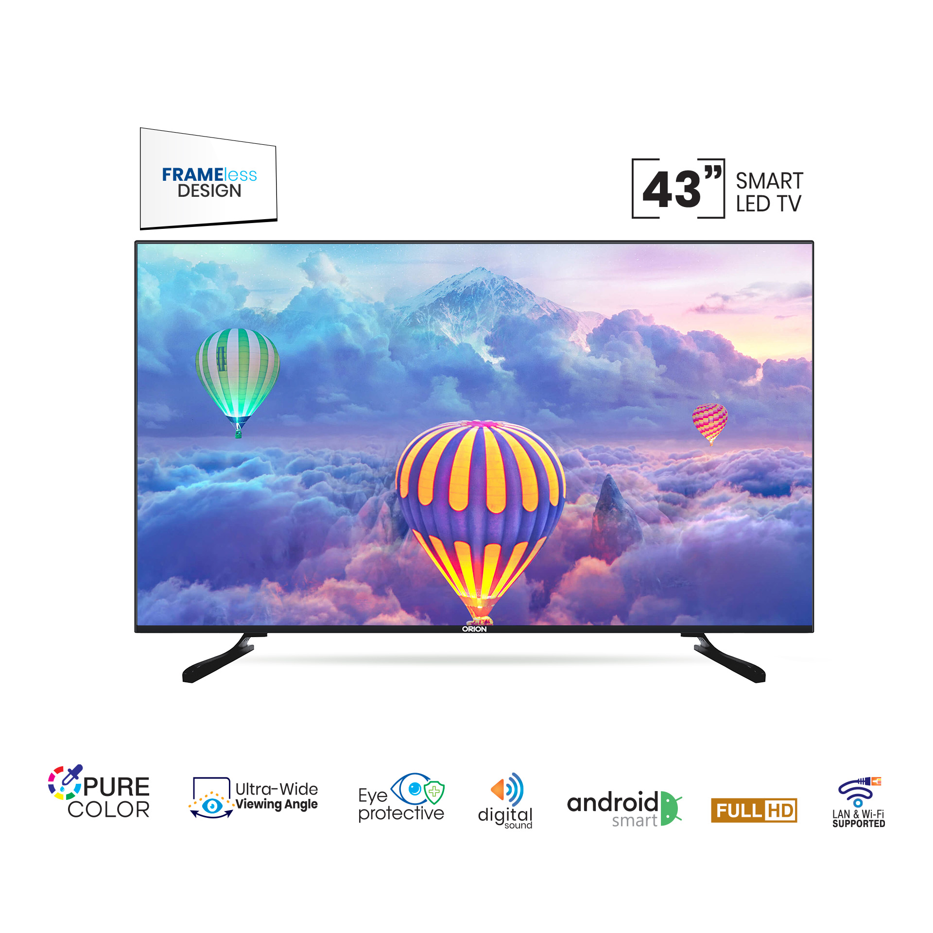 ORION SMART LED TV  OD43-AE1S